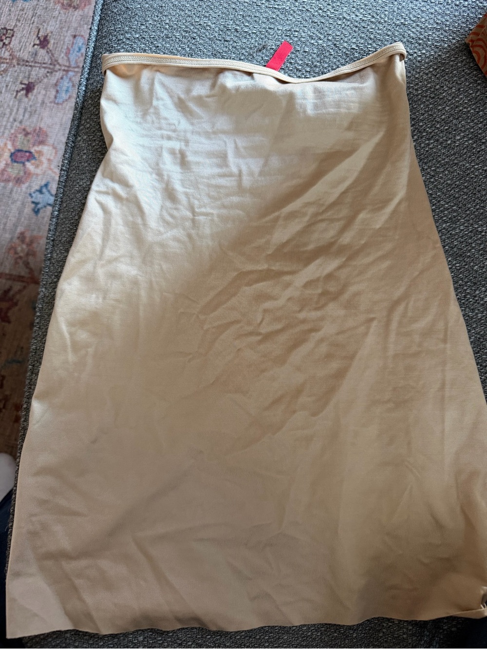 SPANX Nude Beige Strapless Shaping Slip